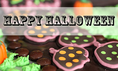 Happy Halloween (Haunted Cookie House)