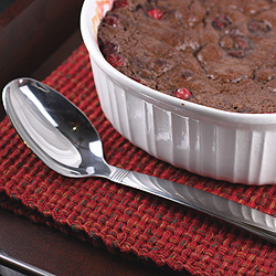 Cranberry Brownie Cobbler (12 Days of Christmas 2010)