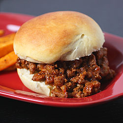 Chipotle Barbeque Turkey Sloppy Joes