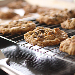 Toffee Chocolate Chip Oatmeal Cookies