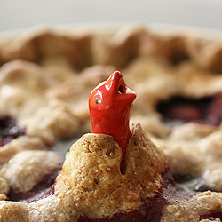 Mixed Berry Pie with Whole Wheat Crust