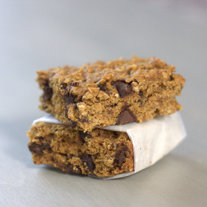 Pumpkin Oatmeal Bars with Chocolate Chips